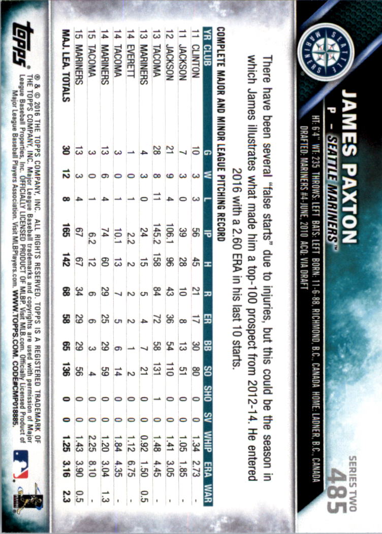 2016 Topps All-Star Game Silver 252-501 (you pick) - Picture 375 of 403