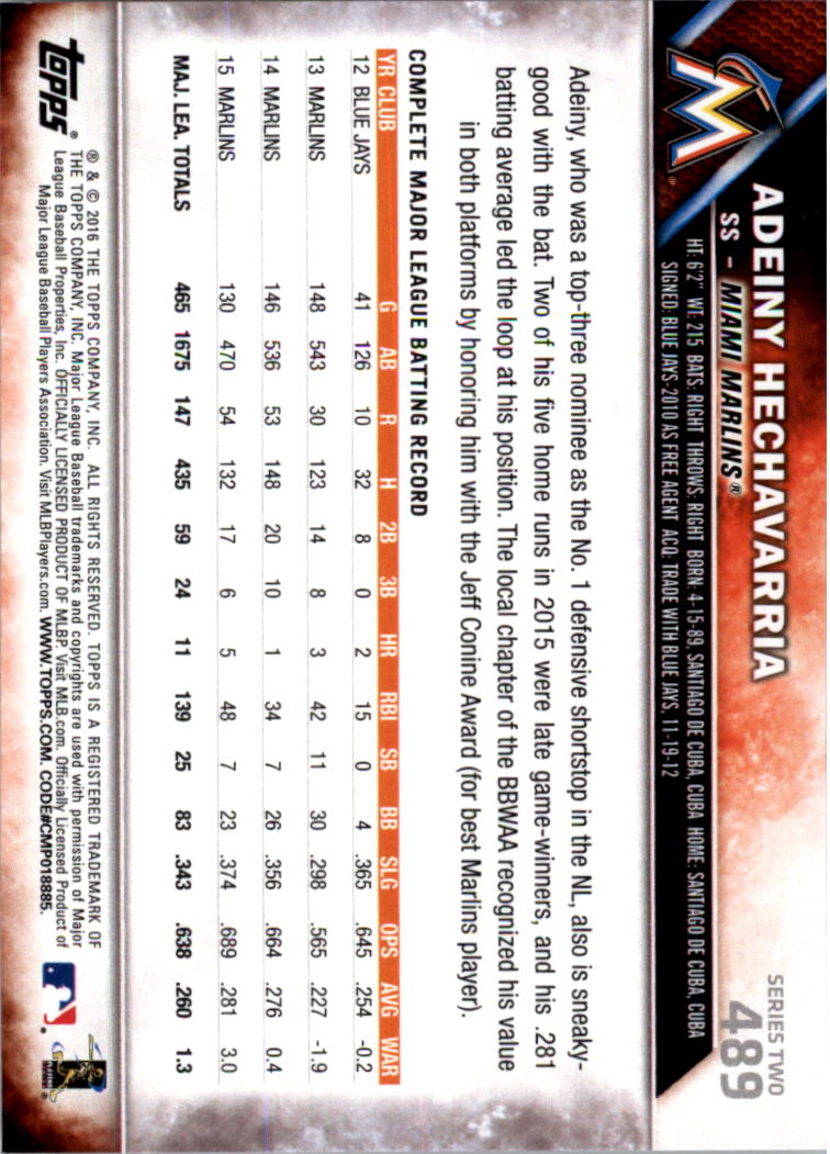2016 Topps All-Star Game Silver 252-501 (you pick) - Picture 381 of 403