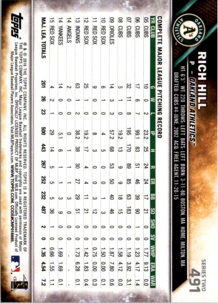 2016 Topps All-Star Game Silver 252-501 (you pick) - Picture 385 of 403