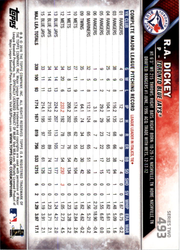 2016 Topps All-Star Game Silver 252-501 (you pick) - Picture 389 of 403