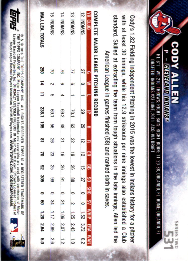 2016 Topps All-Star Game Silver 502-701 (you pick) - Picture 49 of 313