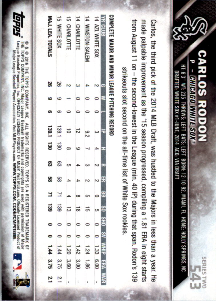 2016 Topps All-Star Game Silver 502-701 (you pick) - Picture 67 of 313