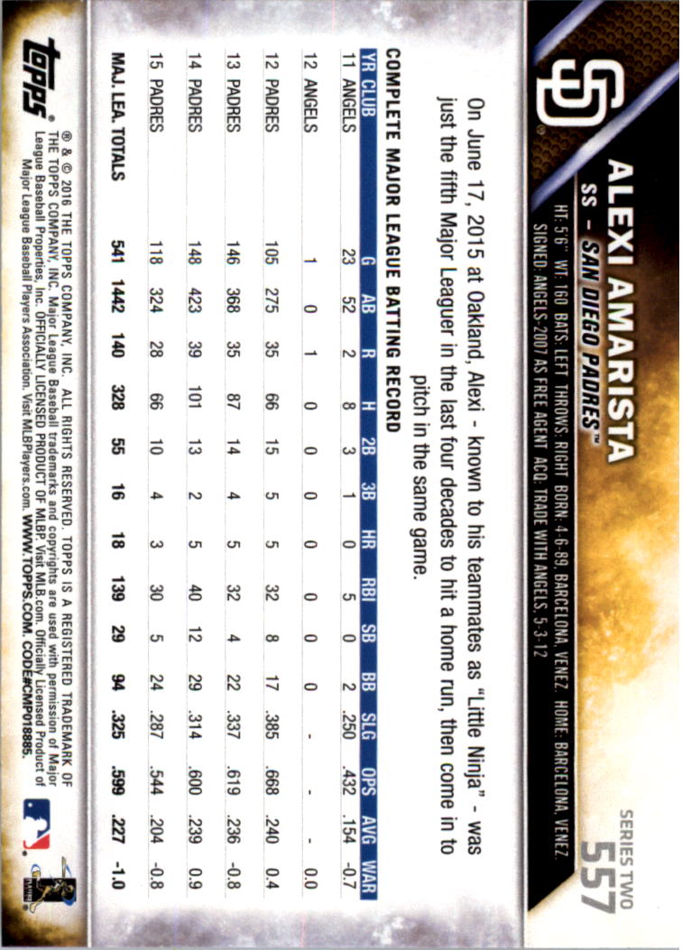 2016 Topps All-Star Game Silver 502-701 (you pick) - Picture 93 of 313