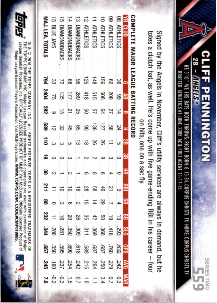 2016 Topps All-Star Game Silver 502-701 (you pick) - Picture 97 of 313