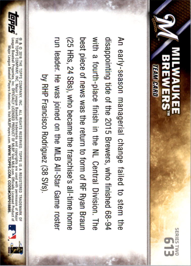 2016 Topps All-Star Game Silver 502-701 (you pick) - Picture 175 of 313