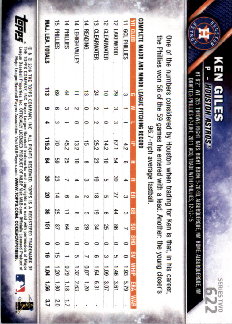 2016 Topps All-Star Game Silver 502-701 (you pick) - Picture 191 of 313