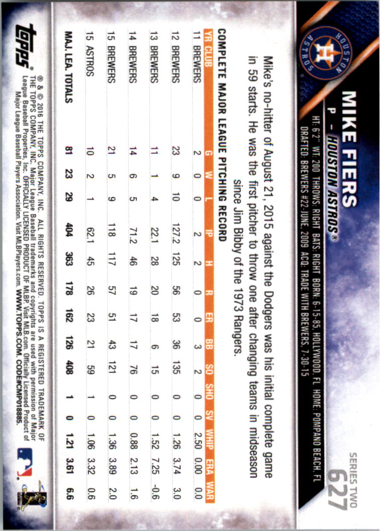 2016 Topps All-Star Game Silver 502-701 (you pick) - Picture 197 of 313
