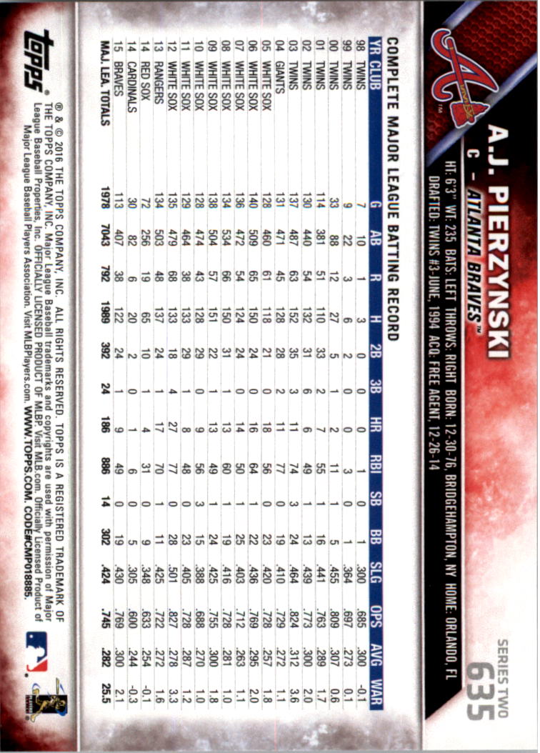 2016 Topps All-Star Game Silver 502-701 (you pick) - Picture 209 of 313