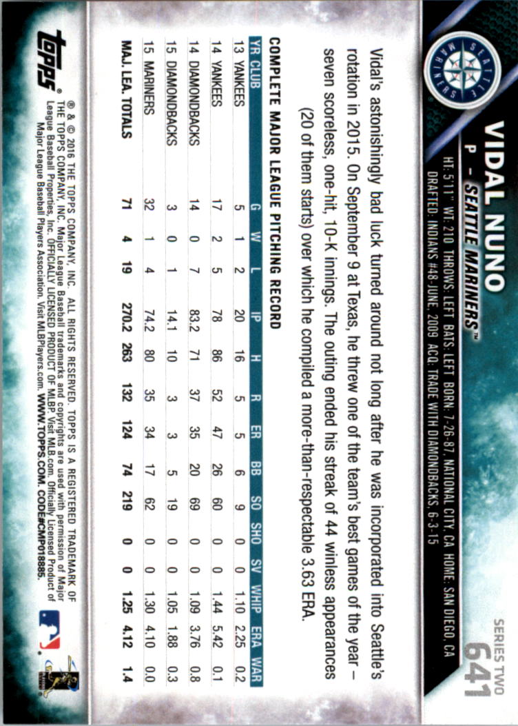 2016 Topps All-Star Game Silver 502-701 (you pick) - Picture 219 of 313