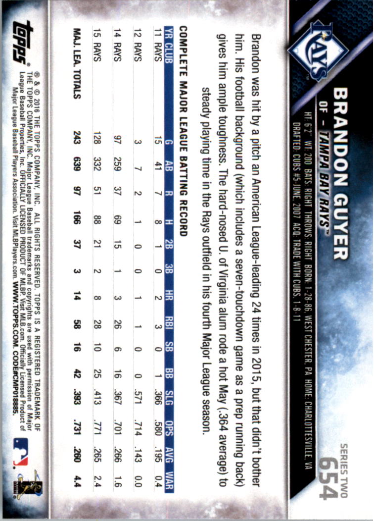2016 Topps All-Star Game Silver 502-701 (you pick) - Picture 243 of 313