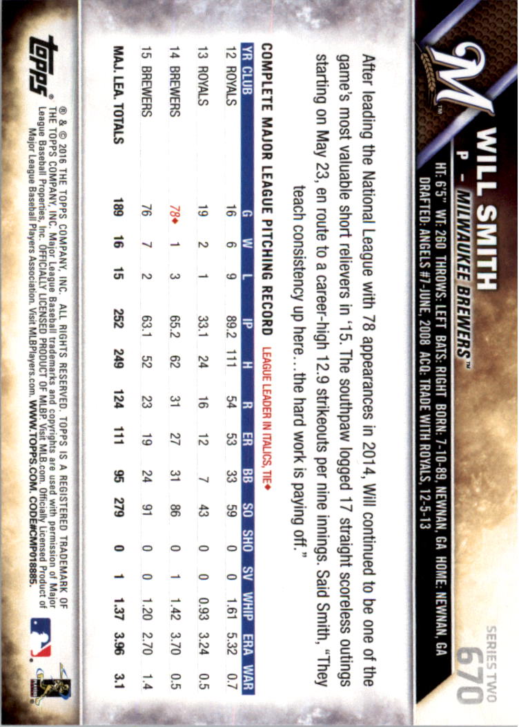 2016 Topps All-Star Game Silver 502-701 (you pick) - Picture 271 of 313