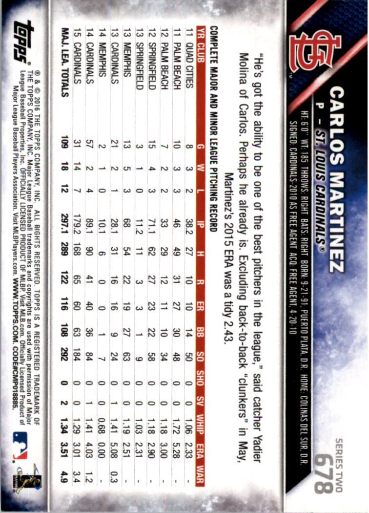 2016 Topps All-Star Game Silver 502-701 (you pick) - Picture 281 of 313