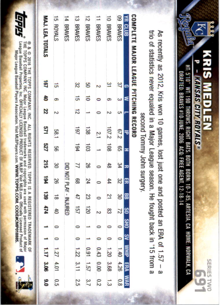 2016 Topps All-Star Game Silver 502-701 (you pick) - Picture 297 of 313