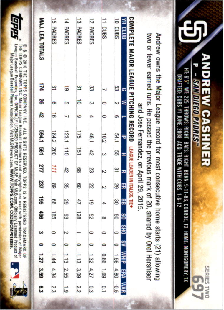 2016 Topps All-Star Game Silver 502-701 (you pick) - Picture 305 of 313