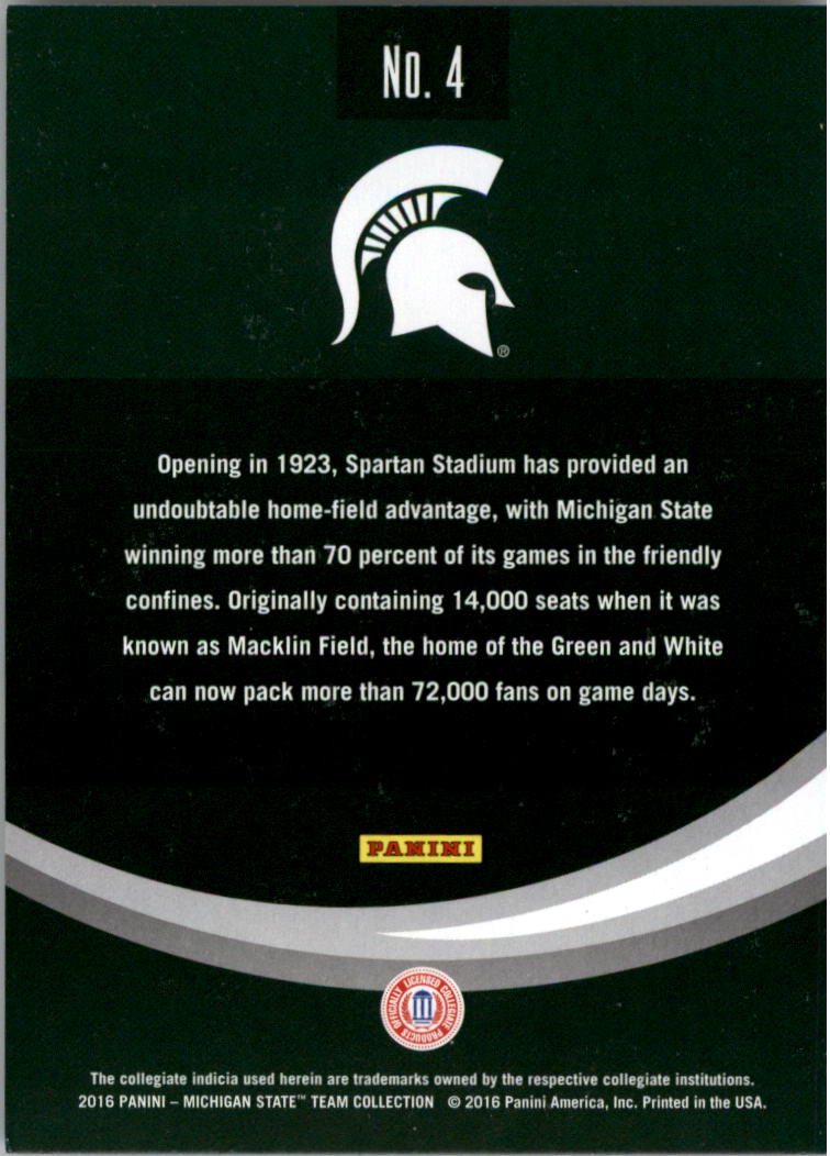 2016 Panini Michigan State Trading Card Pick