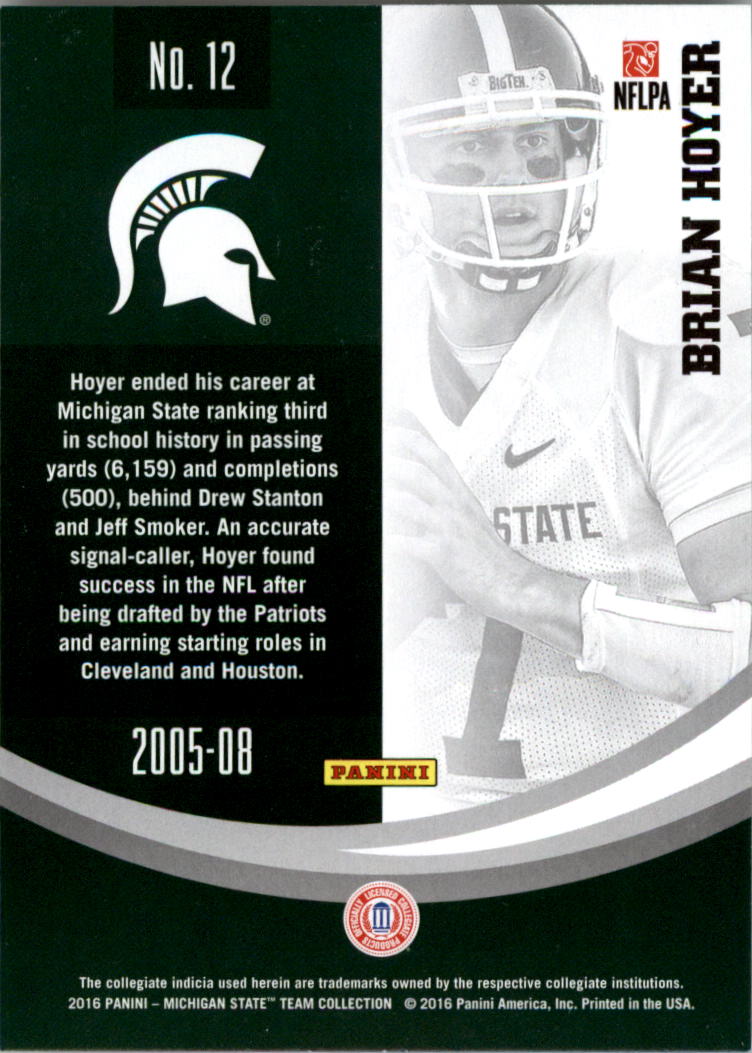 2016 Panini Michigan State Trading Card Pick