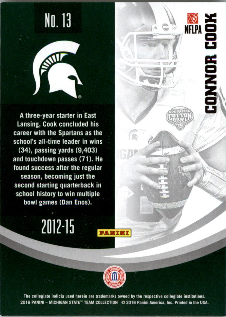 2016 Panini Michigan State Trading Card Pick