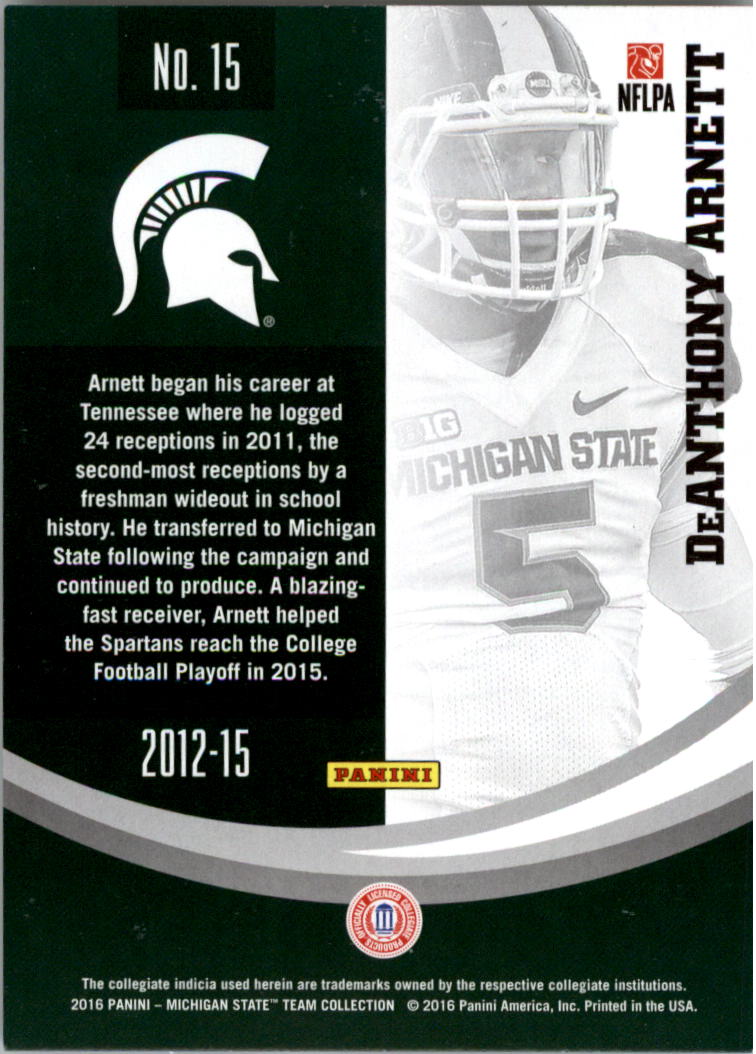 2016 Panini Michigan State Trading Card Pick