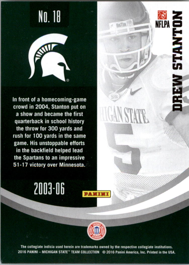 2016 Panini Michigan State Trading Card Pick