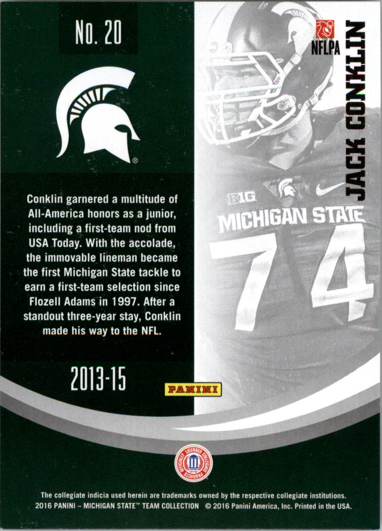 2016 Panini Michigan State Trading Card Pick