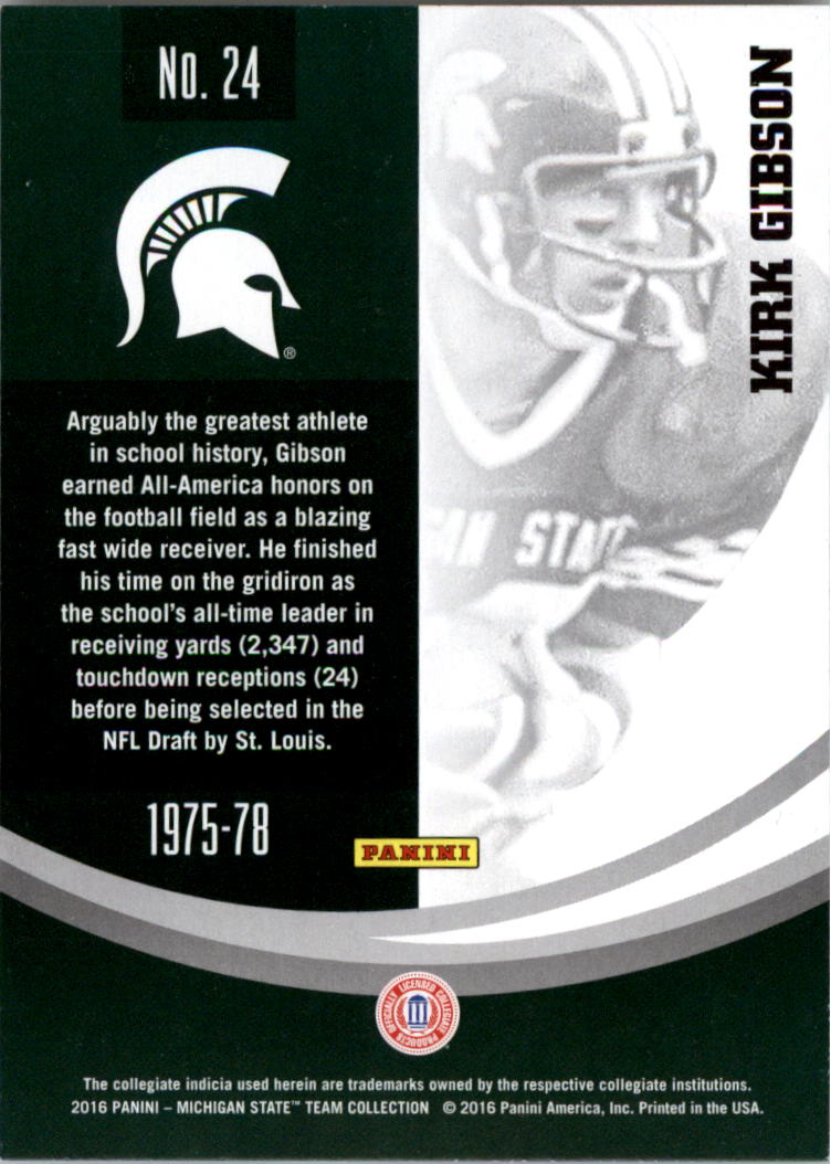 2016 Panini Michigan State Trading Card Pick