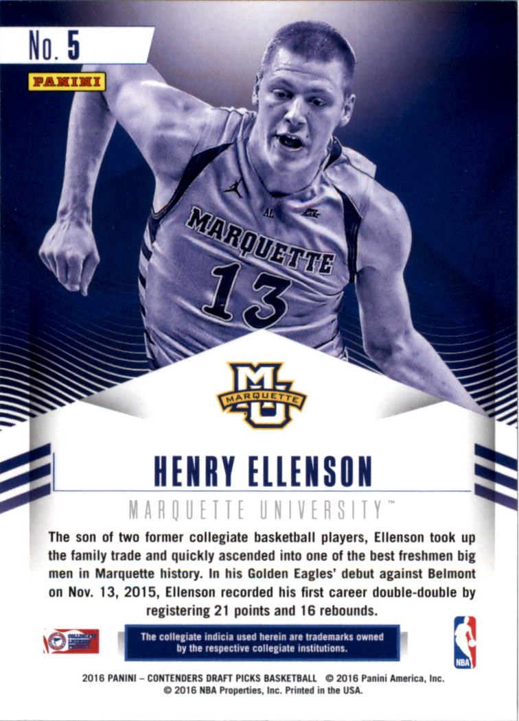 2016-17 Panini Contenders Draft Picks Basketball Class Reunion YOU PICK - Picture 11 of 39