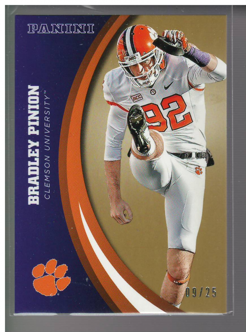 B0851- 2016 Panini Clemson Card #s 1-49 +Inserts -You Pick- 15+ FREE US SHIP