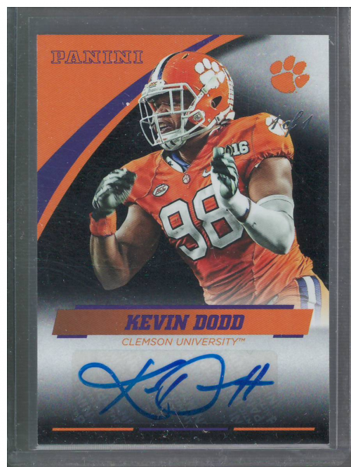 B0851- 2016 Panini Clemson Card #s 1-49 +Inserts -You Pick- 15+ FREE US SHIP