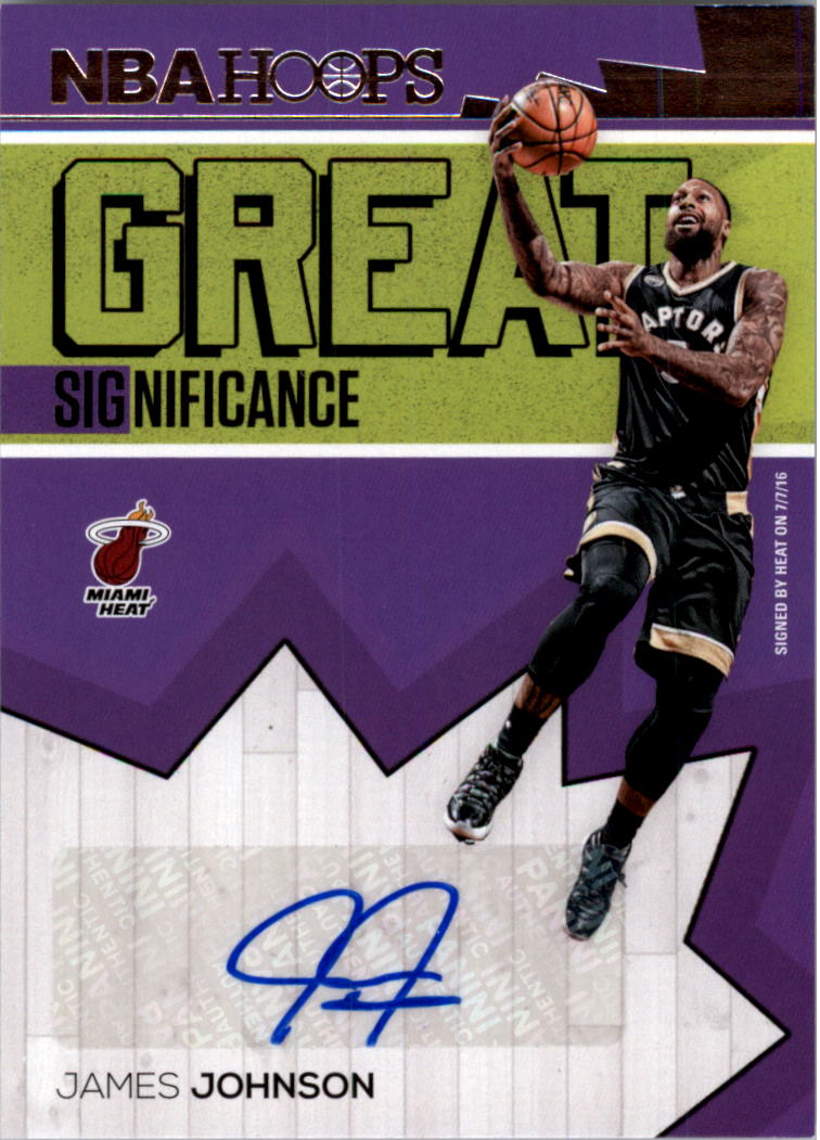 2016-17 Hoops Basketball Great SIGnificance AUTO Autographs You Pick - Picture 12 of 13