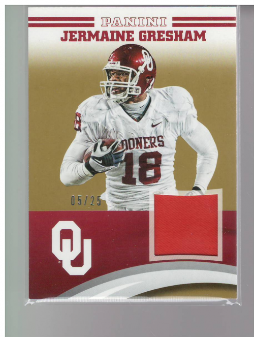 : Demontre Hurst football card (Oklahoma Sooners) 2016