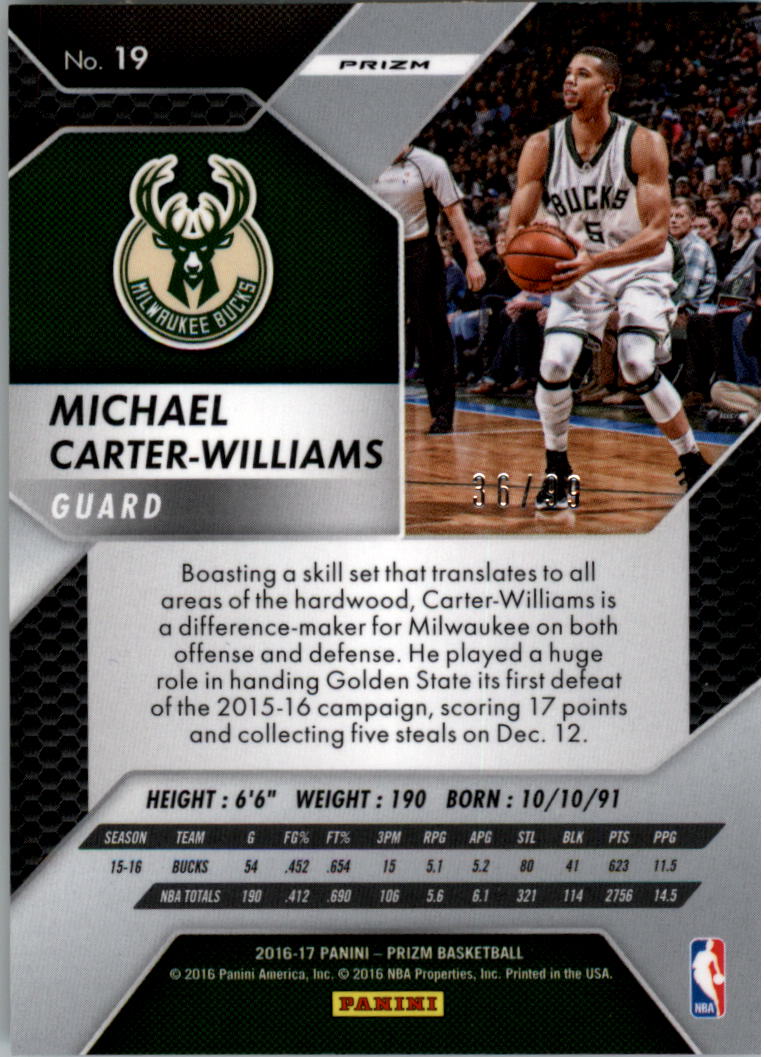 2016-17 Panini Prizm Basketball Prizms Blue Wave YOU PICK - Picture 7 of 69
