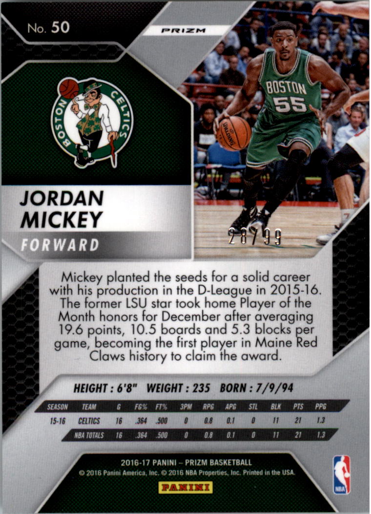 2016-17 Panini Prizm Basketball Prizms Blue Wave YOU PICK - Picture 15 of 69