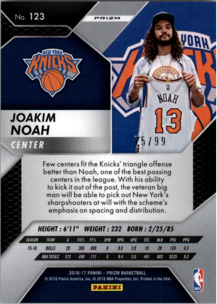 2016-17 Panini Prizm Basketball Prizms Blue Wave YOU PICK - Picture 29 of 69