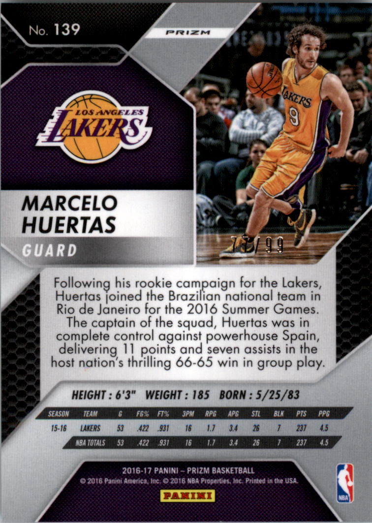 2016-17 Panini Prizm Basketball Prizms Blue Wave YOU PICK - Picture 37 of 69