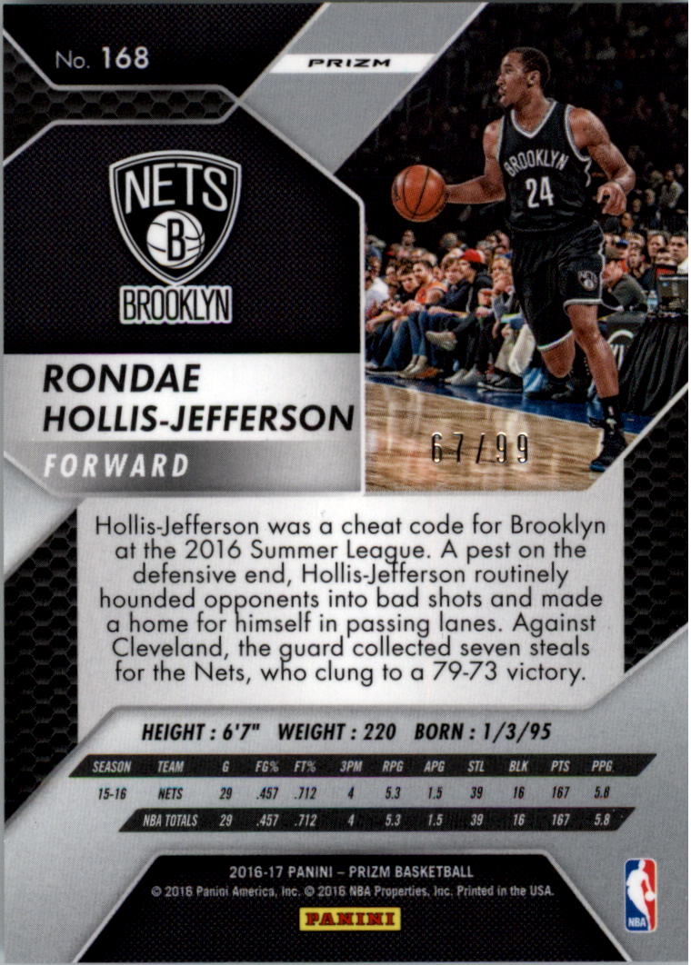 2016-17 Panini Prizm Basketball Prizms Blue Wave YOU PICK - Picture 47 of 69