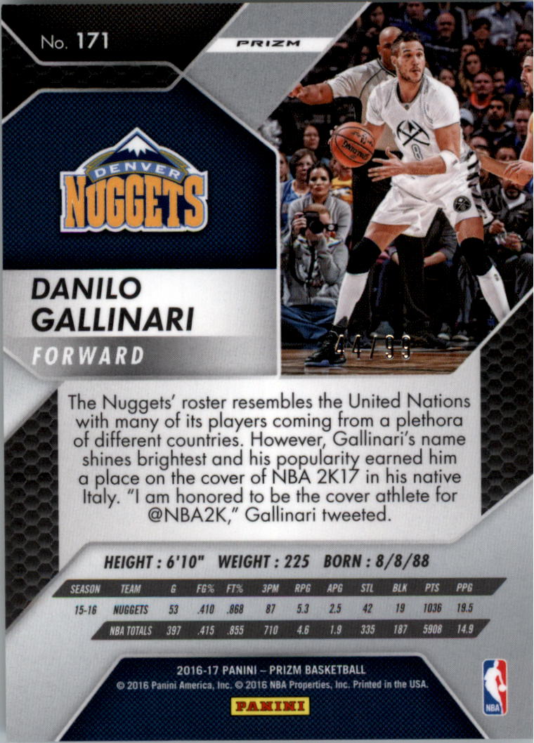 2016-17 Panini Prizm Basketball Prizms Blue Wave YOU PICK - Picture 49 of 69