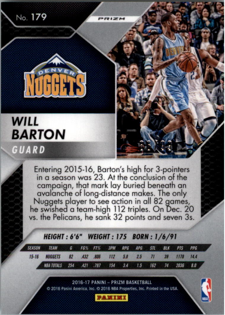 2016-17 Panini Prizm Basketball Prizms Blue Wave YOU PICK - Picture 51 of 69