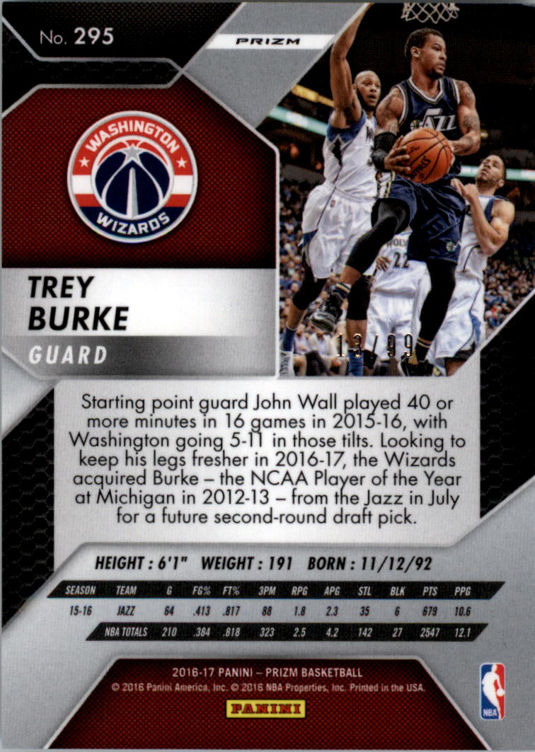 2016-17 Panini Prizm Basketball Prizms Blue Wave YOU PICK - Picture 69 of 69