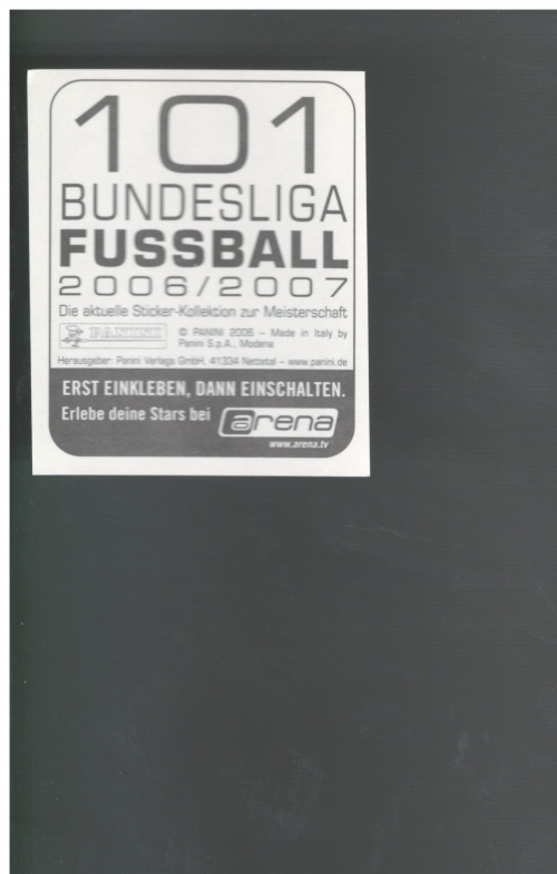 Panini 138 BL Fussball 2006/07 Miroslav Klose Werder Bremen 