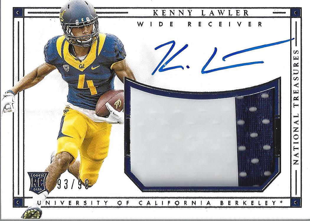 First Buzz: 2016 Panini National Treasures Collegiate football cards