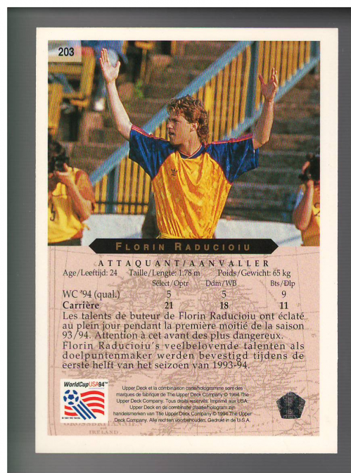 B0196- 1994 Upper Deck World Cup Contenders 1-267 -You Pick- 15+ FREE US SHIP