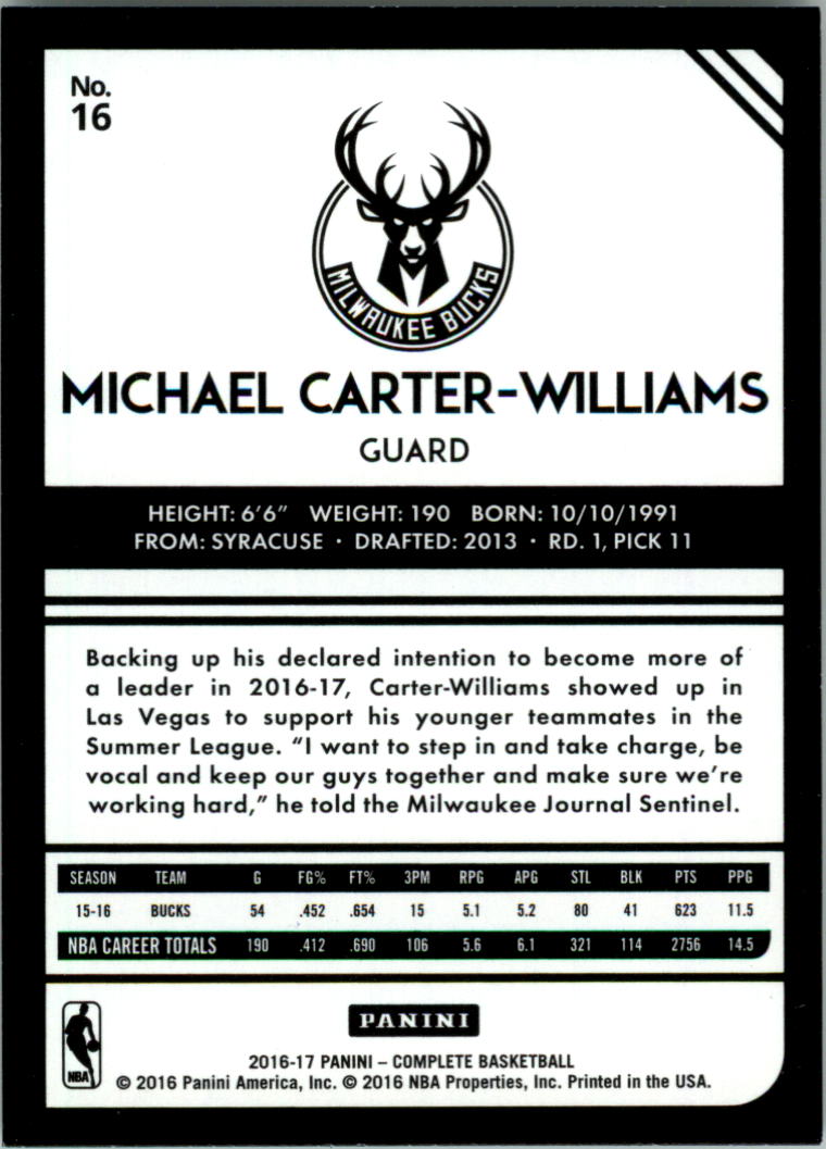 2016-17 Panini Complete Basketball Card Pick 1-250 - Picture 31 of 488