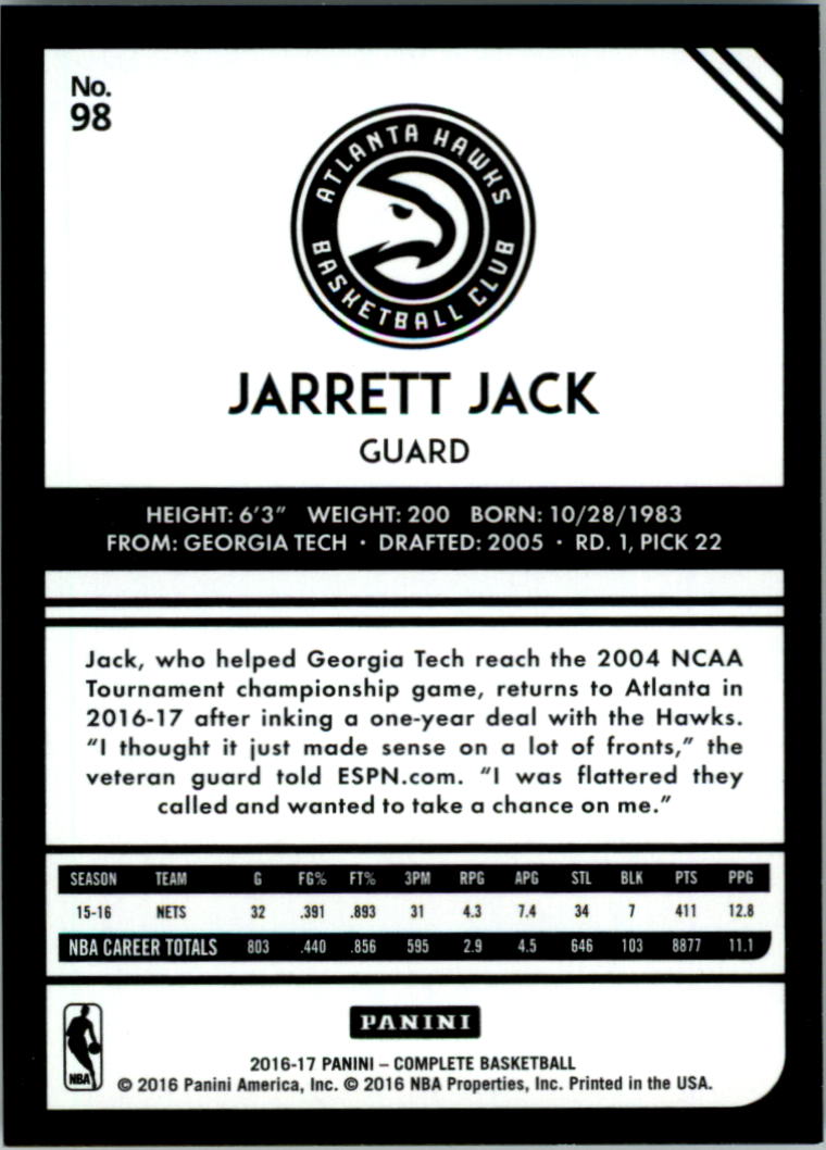 2016-17 Panini Complete Basketball Card Pick 1-250 - Picture 191 of 488