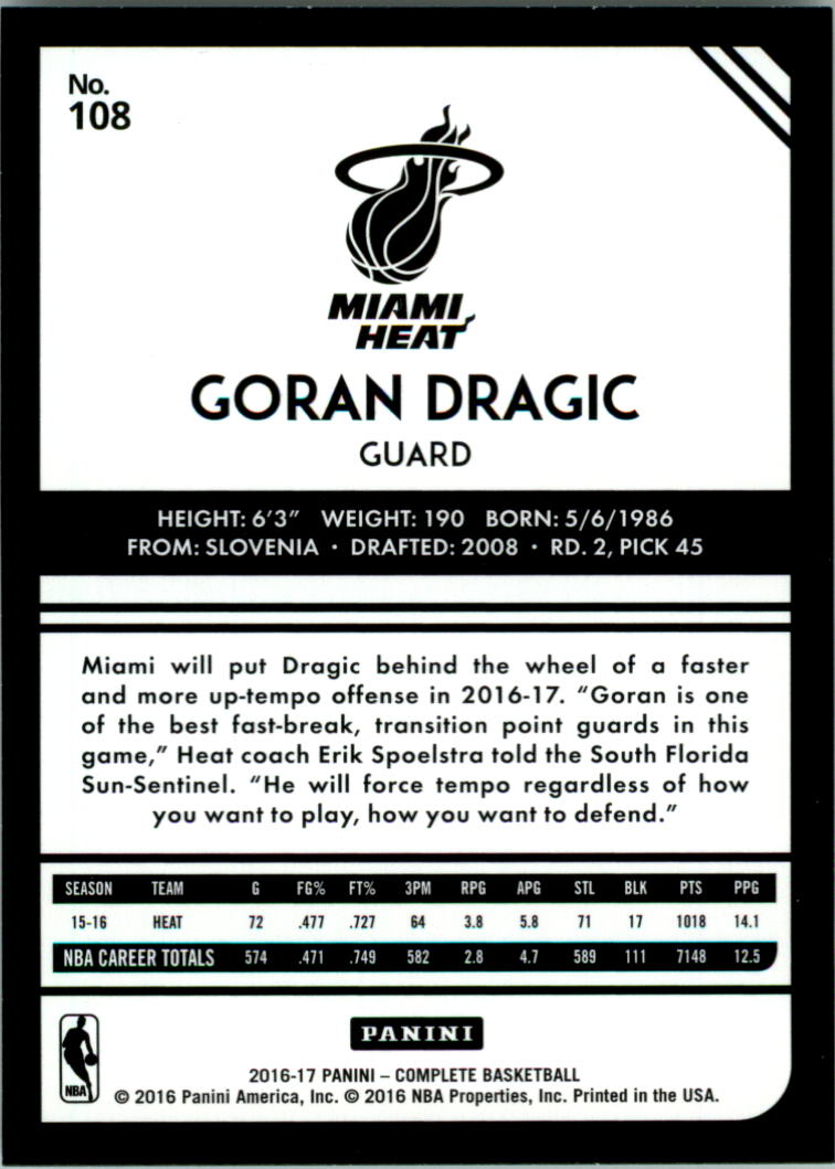 2016-17 Panini Complete Basketball Card Pick 1-250 - Picture 211 of 488
