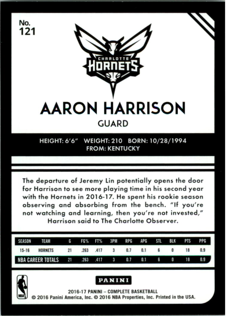 2016-17 Panini Complete Basketball Card Pick 1-250 - Picture 237 of 488