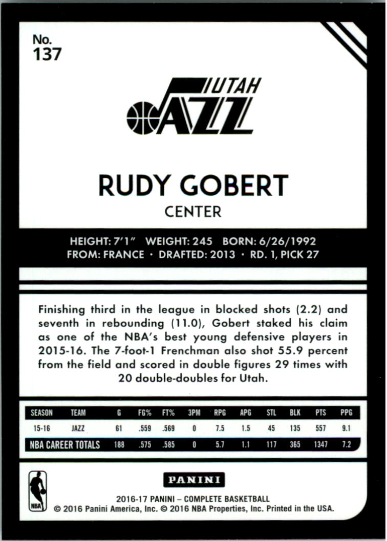 2016-17 Panini Complete Basketball Card Pick 1-250 - Picture 269 of 488