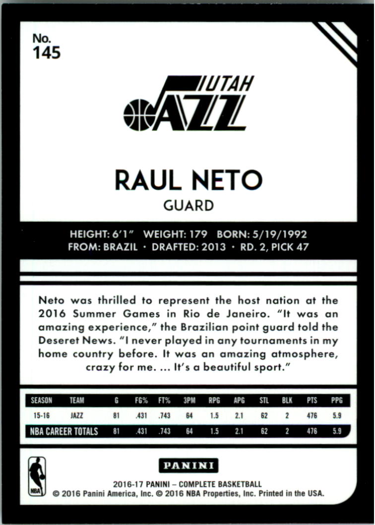 2016-17 Panini Complete Basketball Card Pick 1-250 - Picture 284 of 488