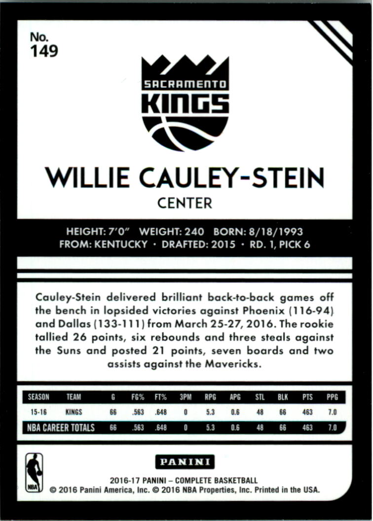 2016-17 Panini Complete Basketball Card Pick 1-250 - Picture 292 of 488
