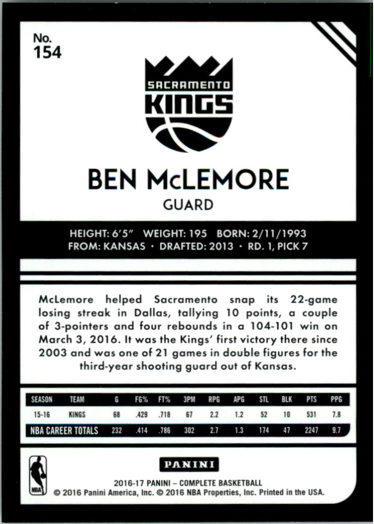 2016-17 Panini Complete Basketball Card Pick 1-250 - Picture 302 of 488