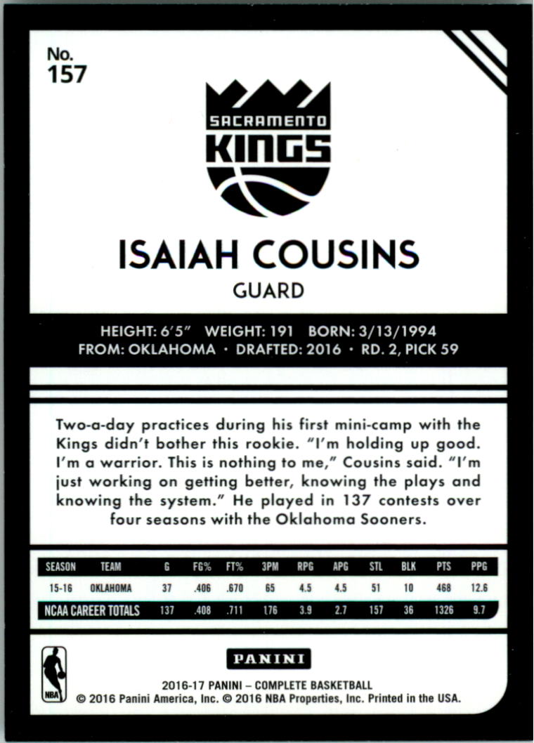 2016-17 Panini Complete Basketball Card Pick 1-250 - Picture 308 of 488